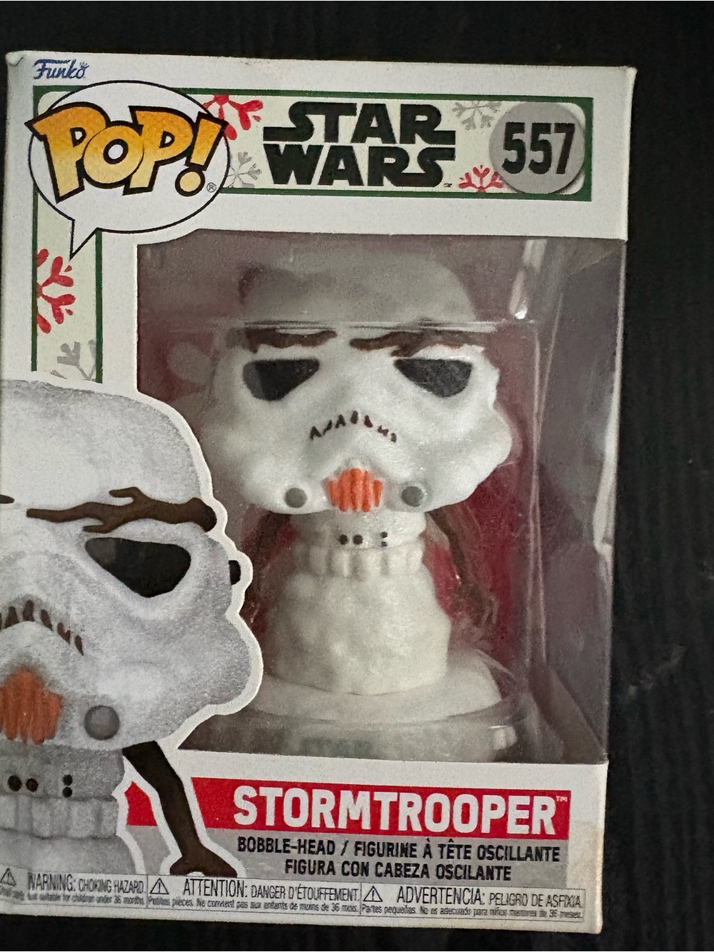 Funko POP! Star Wars Stormtrooper Bobble-Head in White, Orange, Black